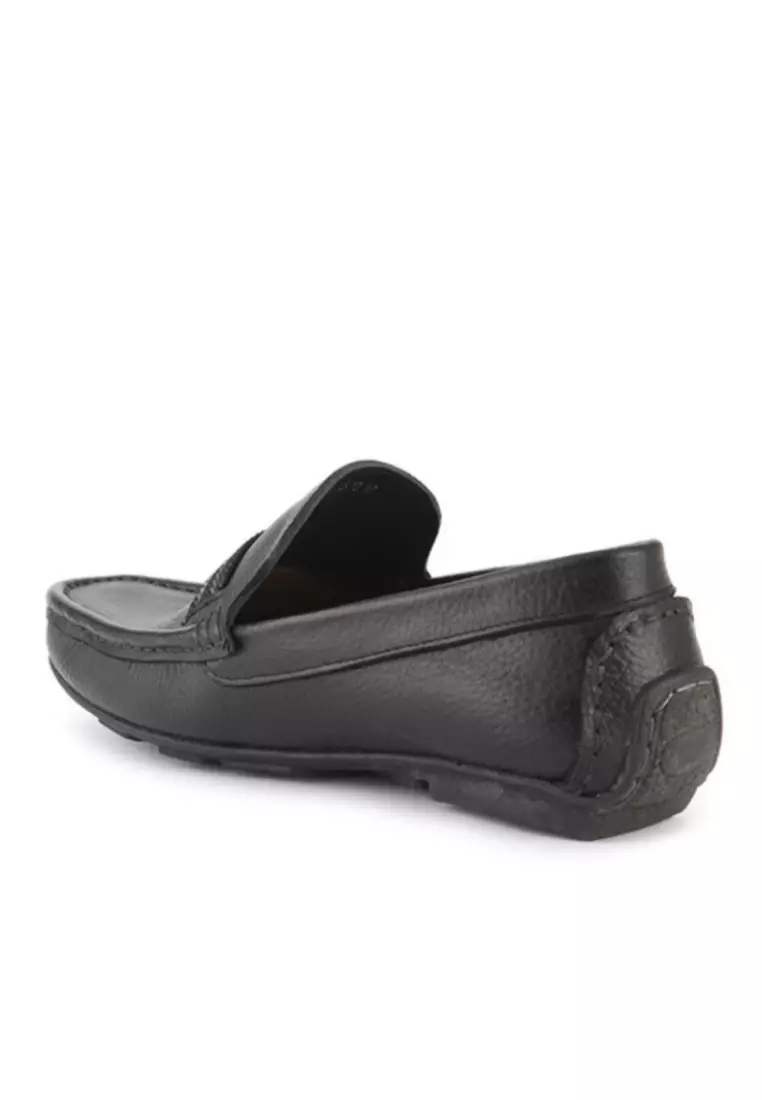 Pacino Men Moccasin Loafer Shoes Semi Formal Cow Leather