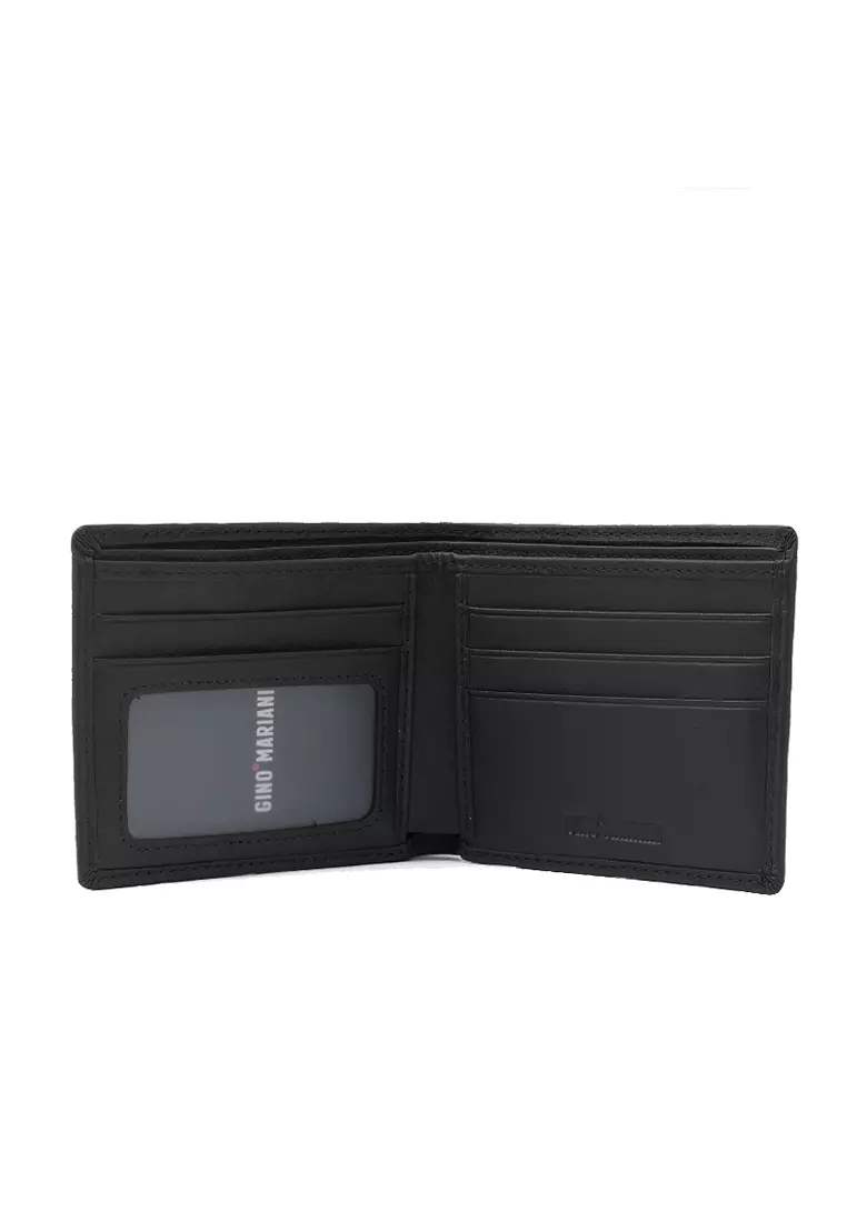 Dompet Kulit Pria Gino Mariani Kenji Black