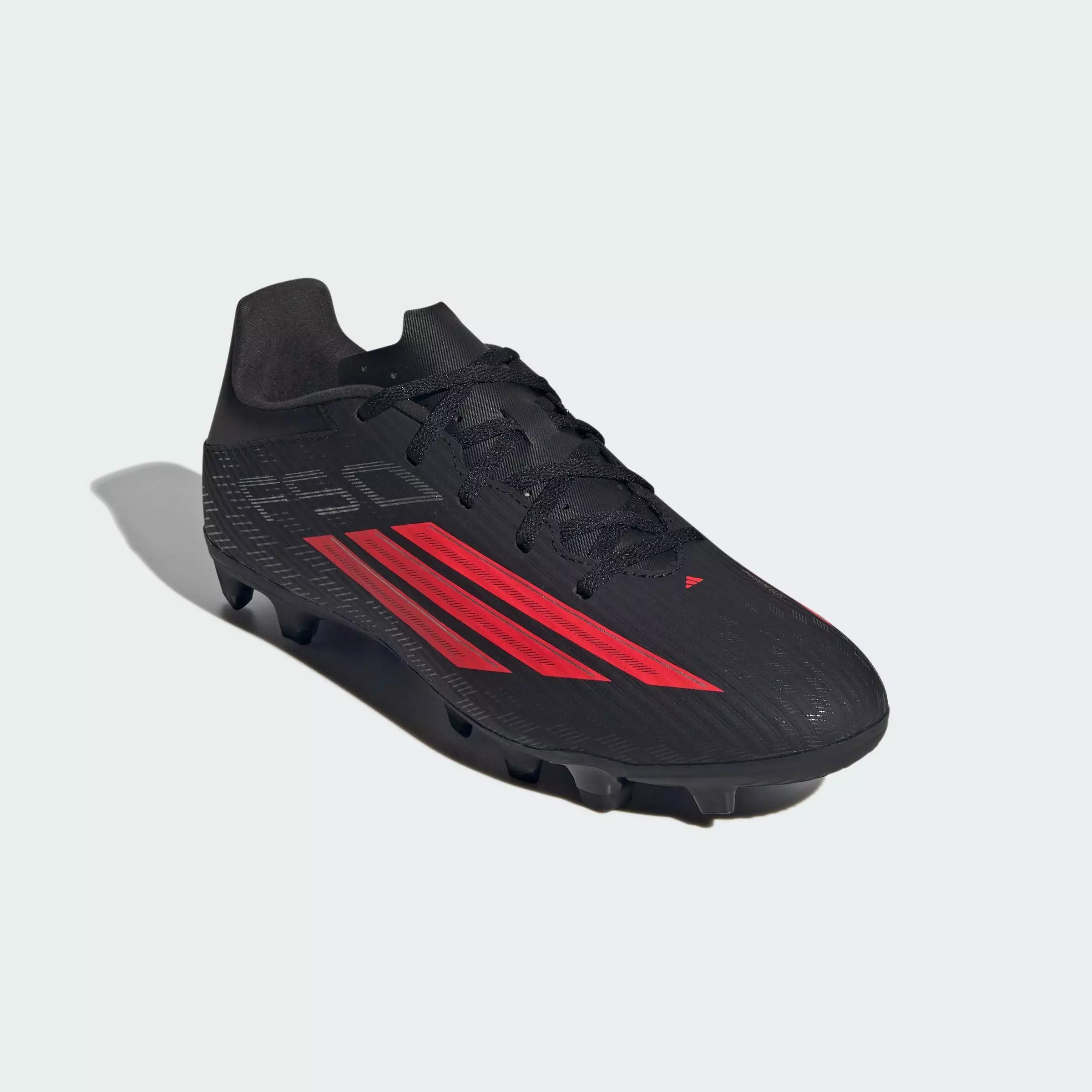 Football F50 CLUB Firm Ground / Multi Ground Football Boots Unisex Black JR9055