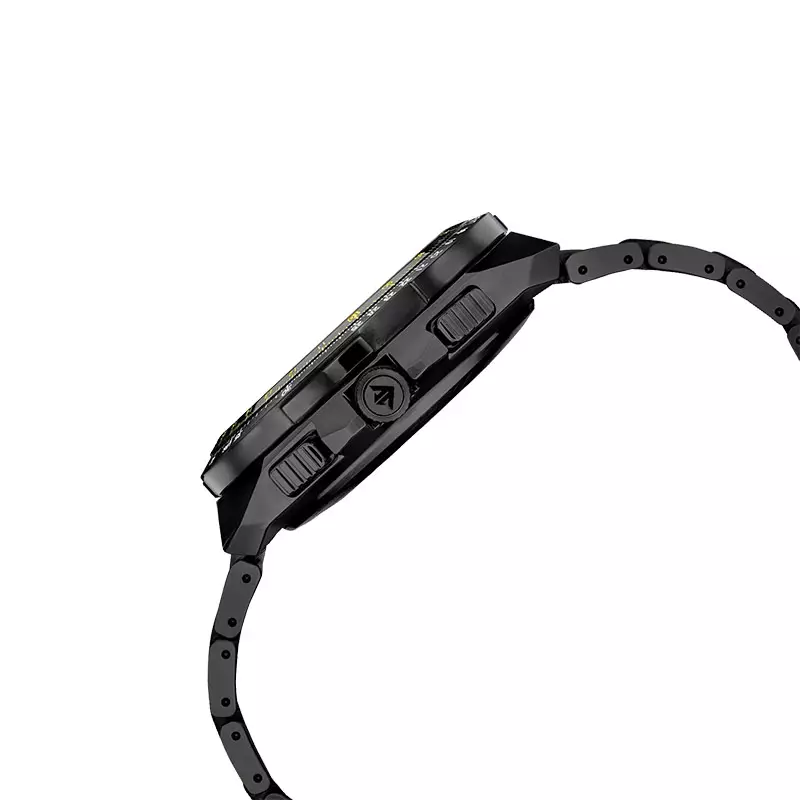 Jam Tangan Pria Citizen Promaster JY8127-59E Skyhawk A-T Men Dual Tone Dial Black Stainless Steel Strap