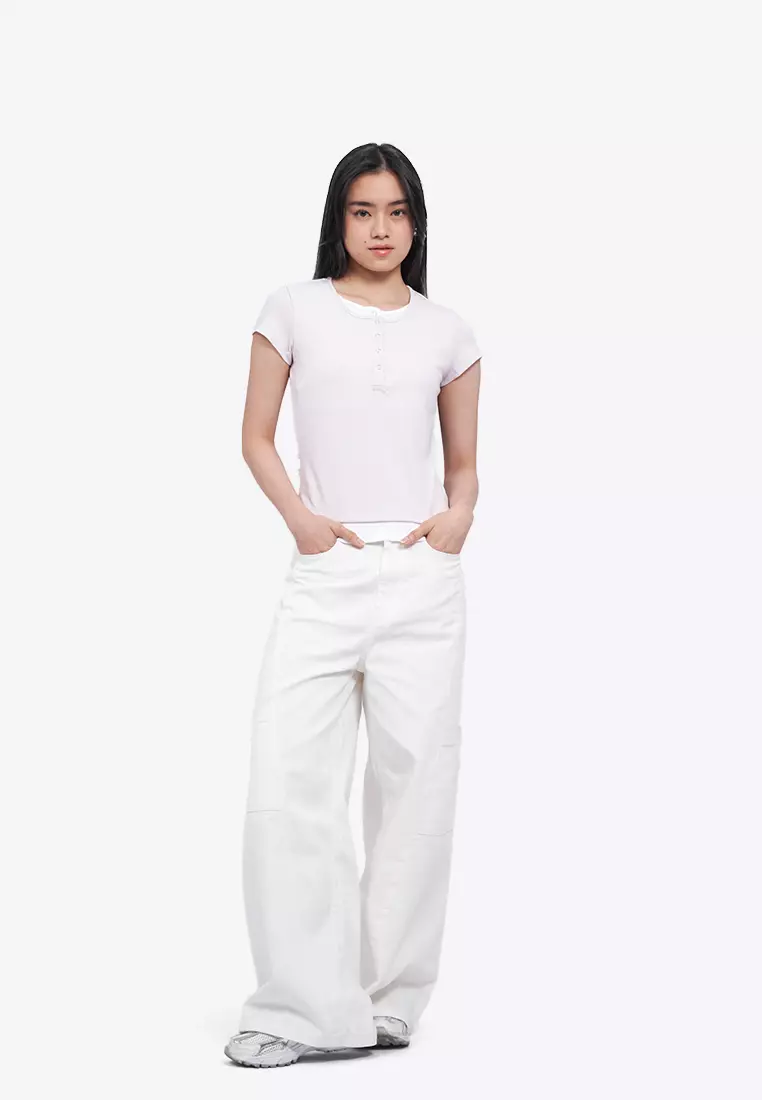 Double Layer Short Sleeve Top