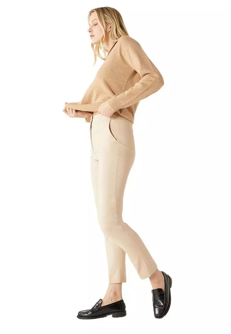 Marks and spencer hotsell women's cotton trousers