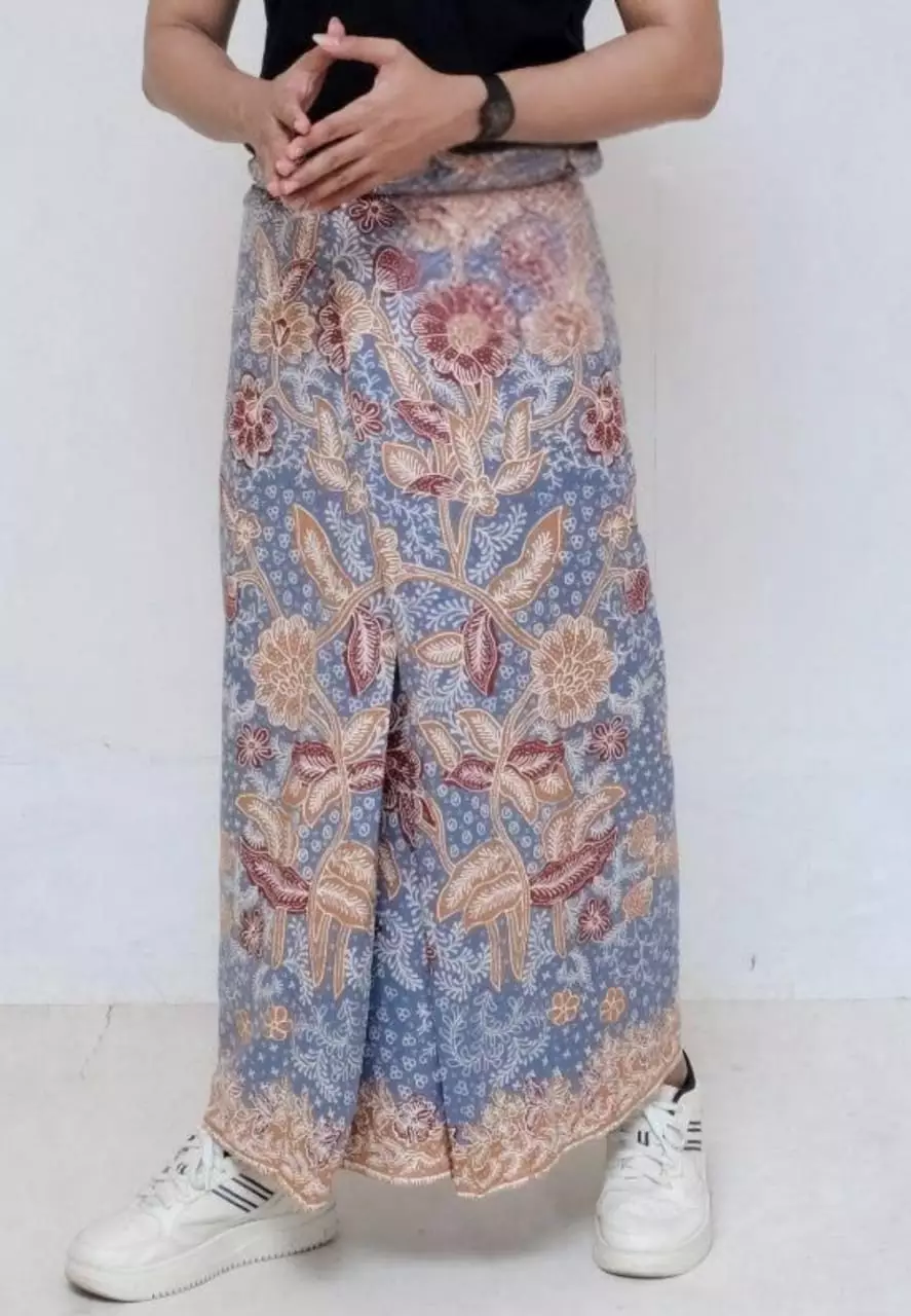 Sarung Batik Bunavatra Navy Premium MR