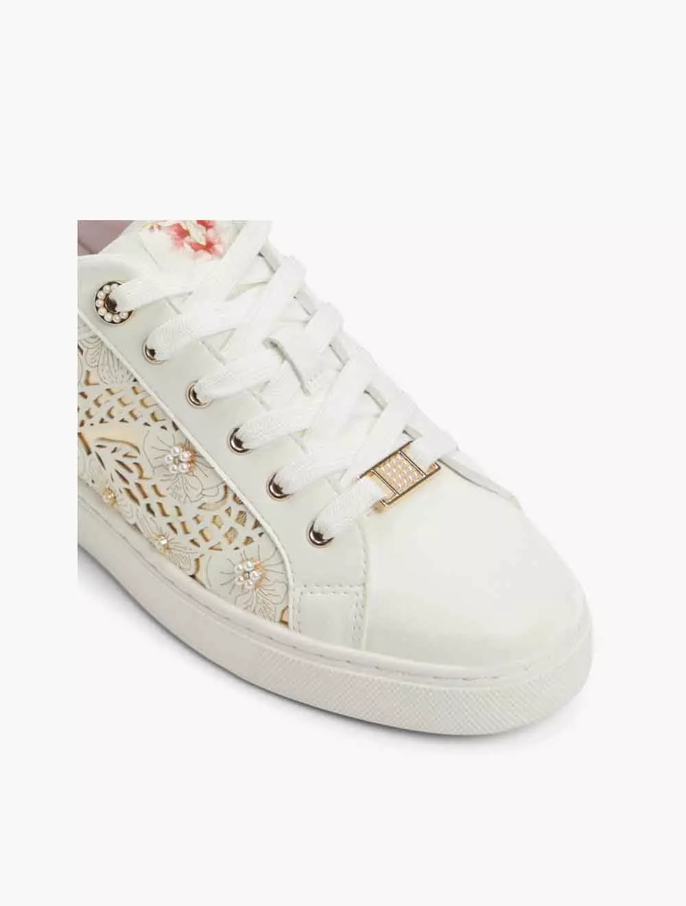 ALDO Leonia Women's Fashion Athletics - White/Multi