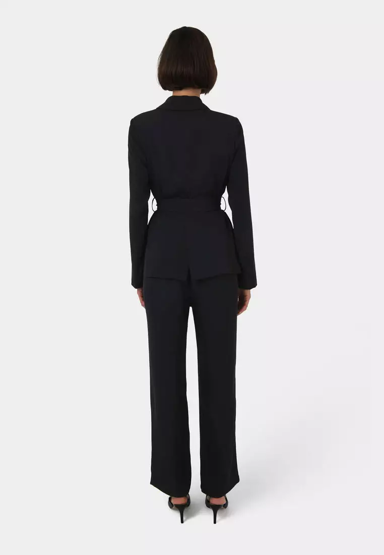 Rain Belted Blazer