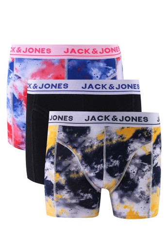 Jual Jack Jones Tie Dyed Trunks 3 Pack Original Zalora Indonesia