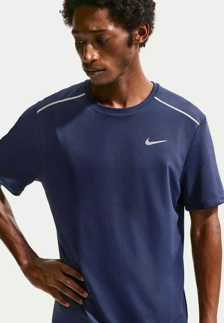 Miler Dri-FIT UV-Protection Short-Sleeves Running Top