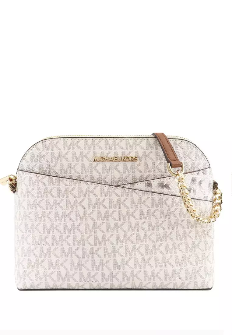 Buy MICHAEL KORS Jet Set Travel Medium Dome Crossbody Bag In
