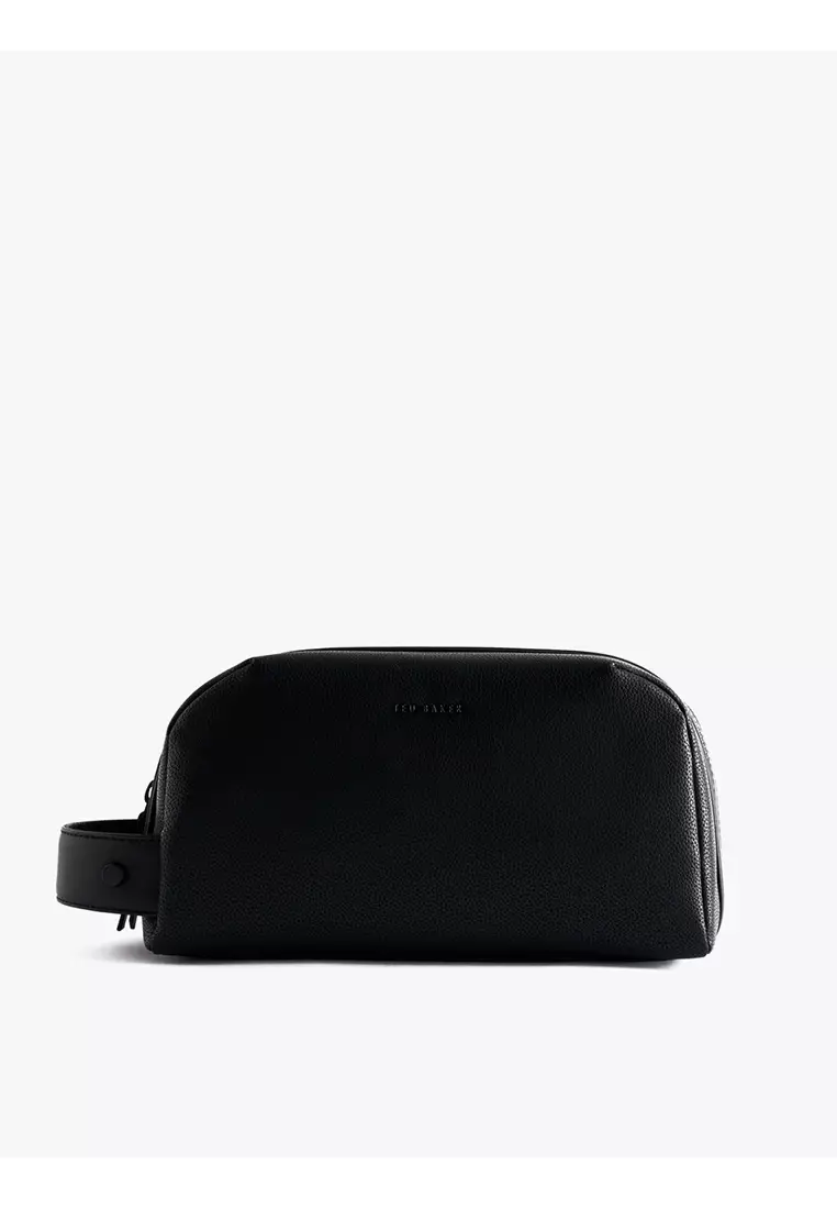 Jual Ted Baker LANIIS Recycled Leather Washbag BLACK Black
