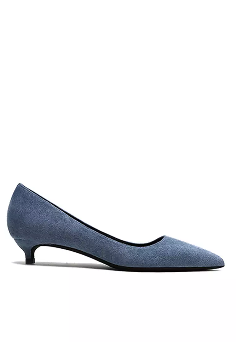 3CM Uniform Pointed High Heel Shoes HZL132