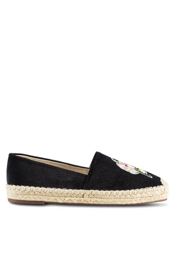 Flora Embroidered Patch Espadrilles