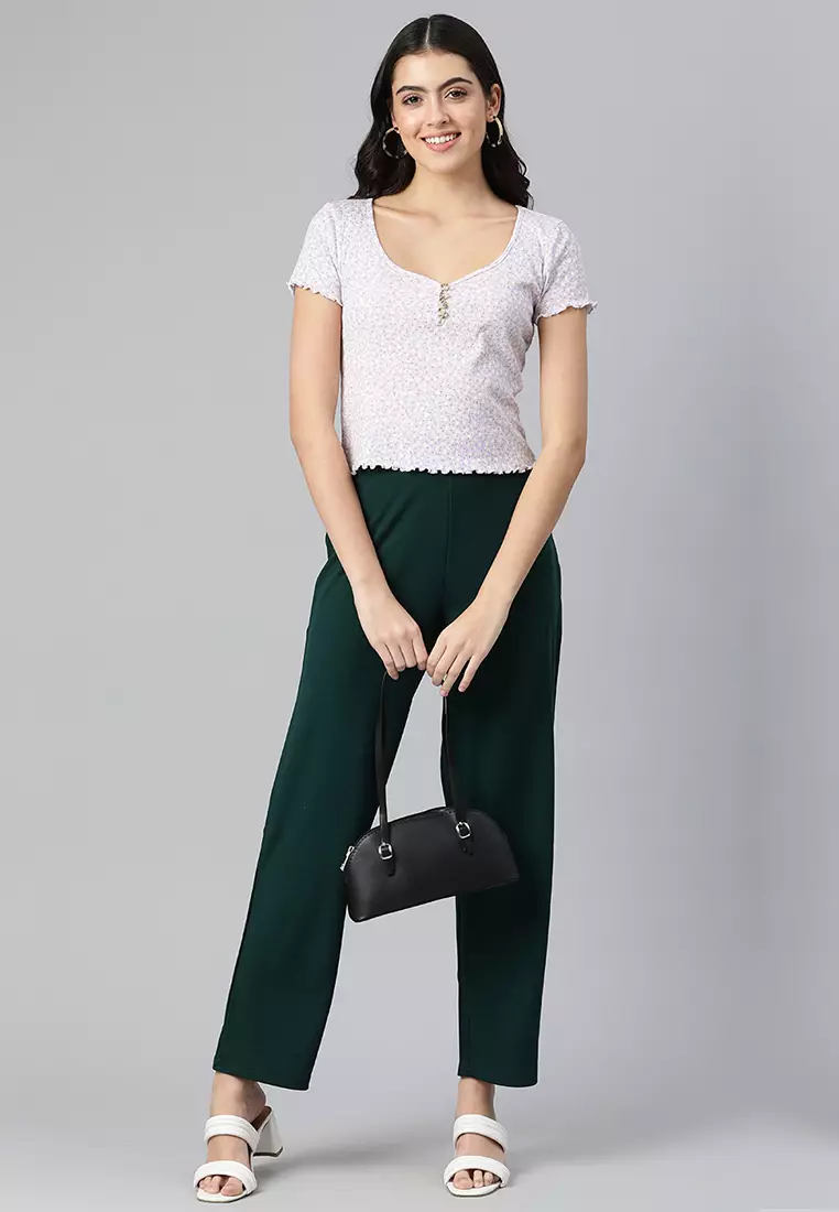 Buy London Rag Purple Floral Floral Ditsy Top 2025 Online | ZALORA ...