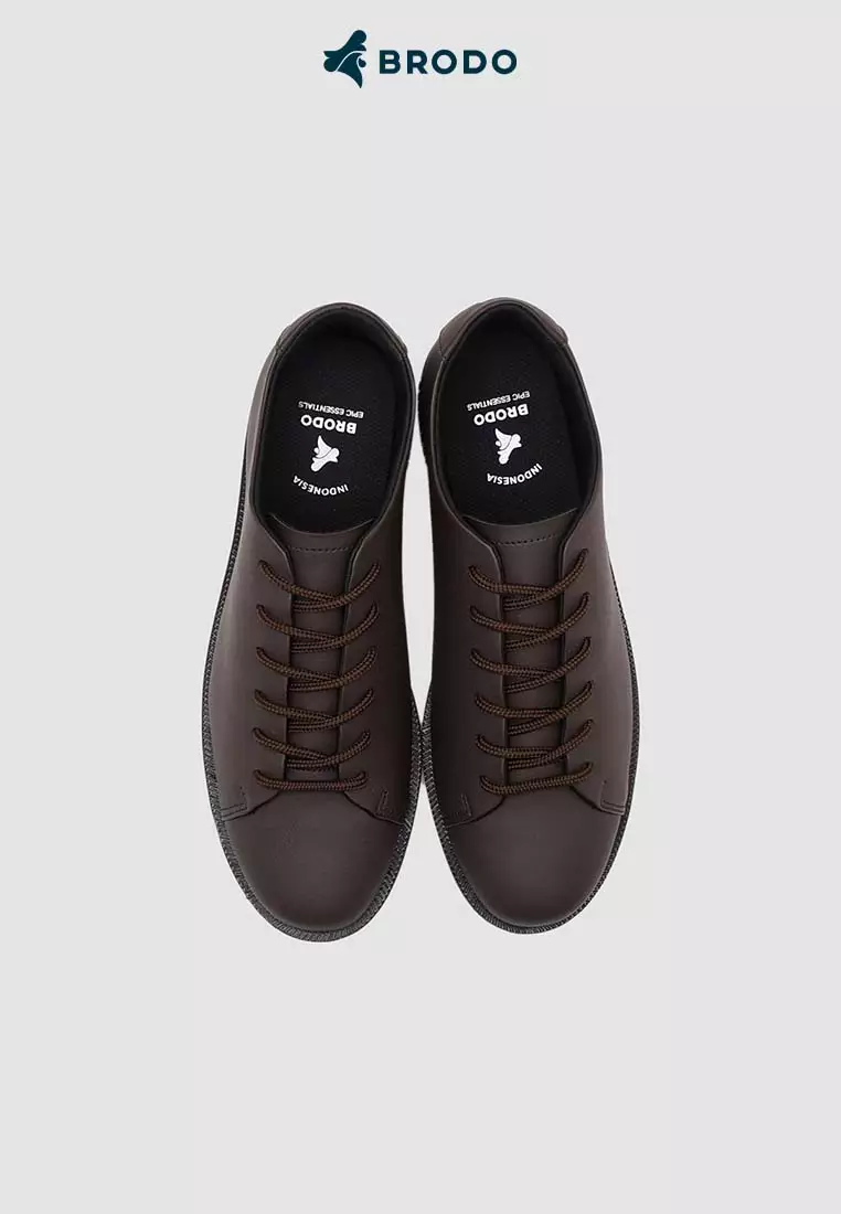 BRODO - Sepatu Ponte Eco Dark Choco