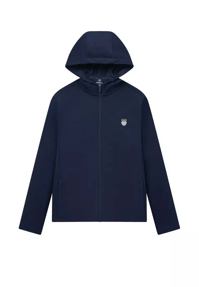 女裝 K-SWISS LOGO 連帽外套