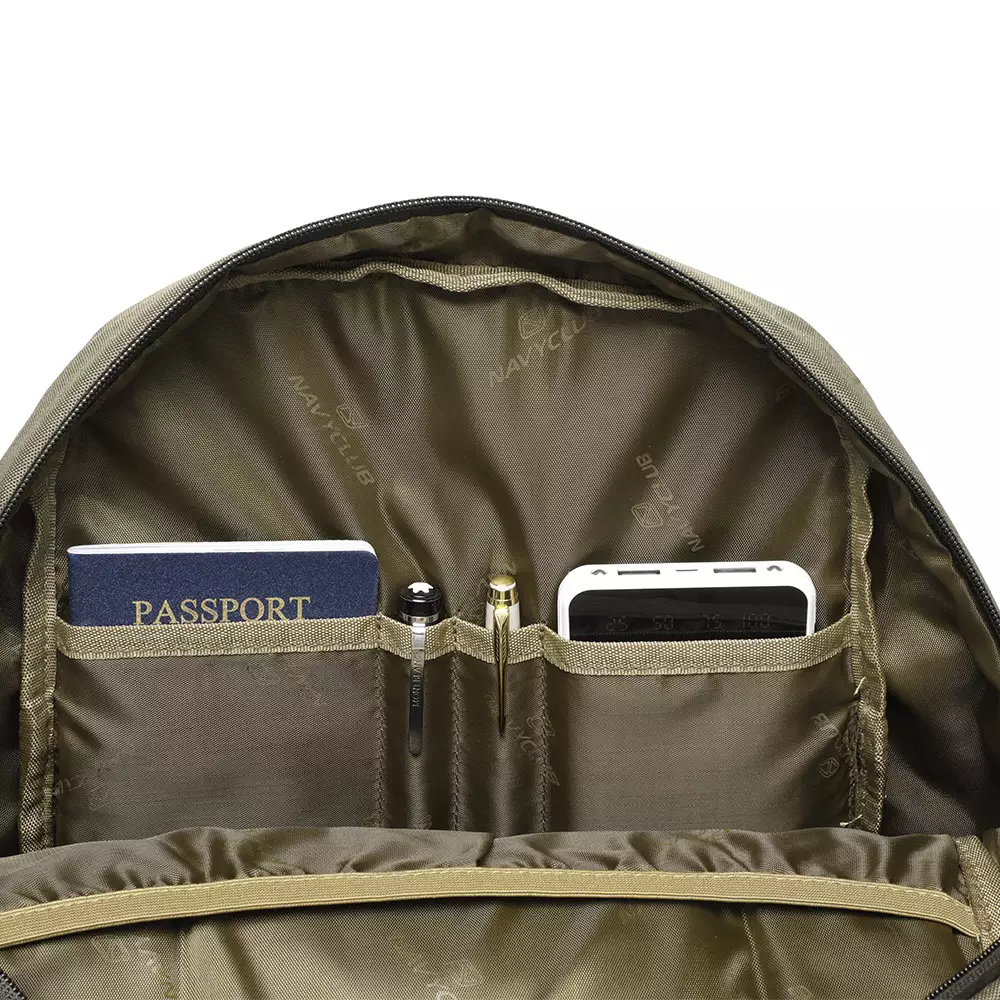 Navy Club Tas Ransel Laptop FJB - Backpack Daypack Up to 14 Inch Tas Pria Wanita