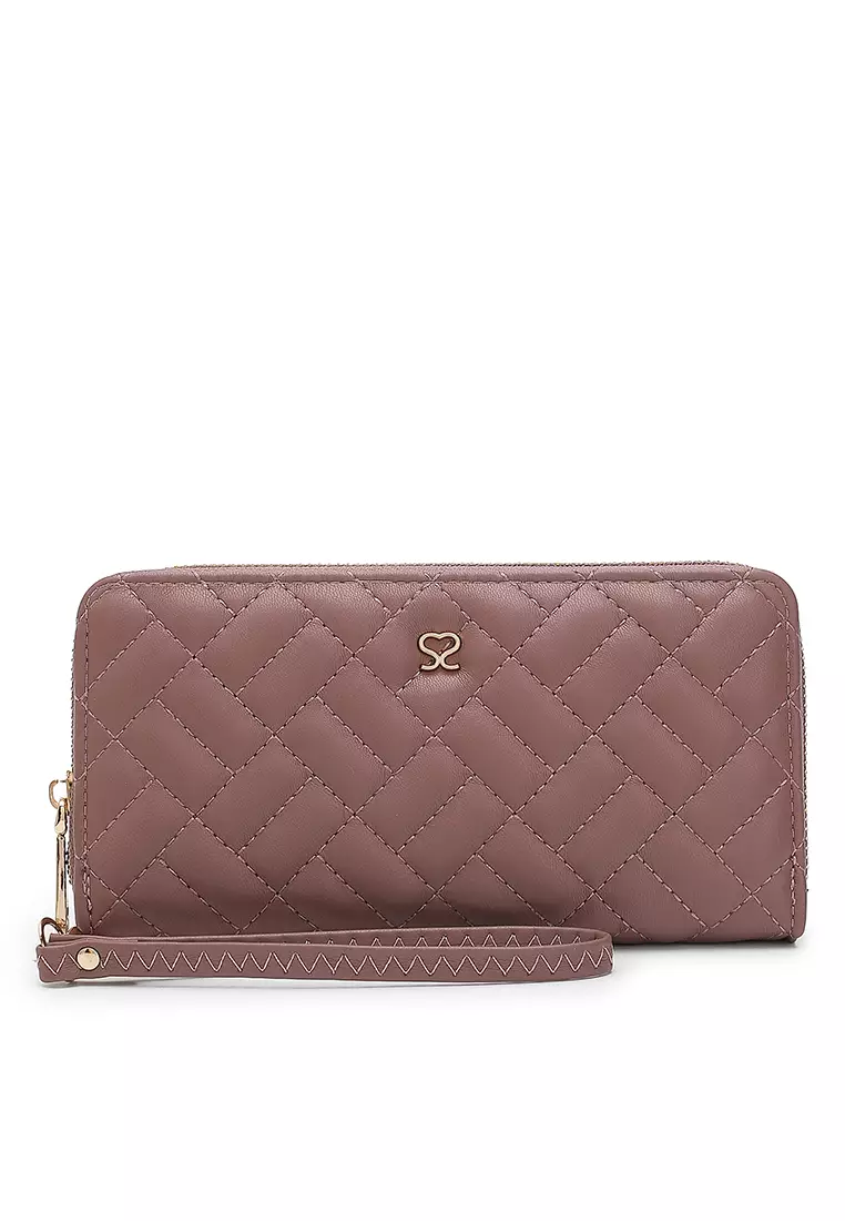 Scarlett Women's Quilted Long Wallet / Purse