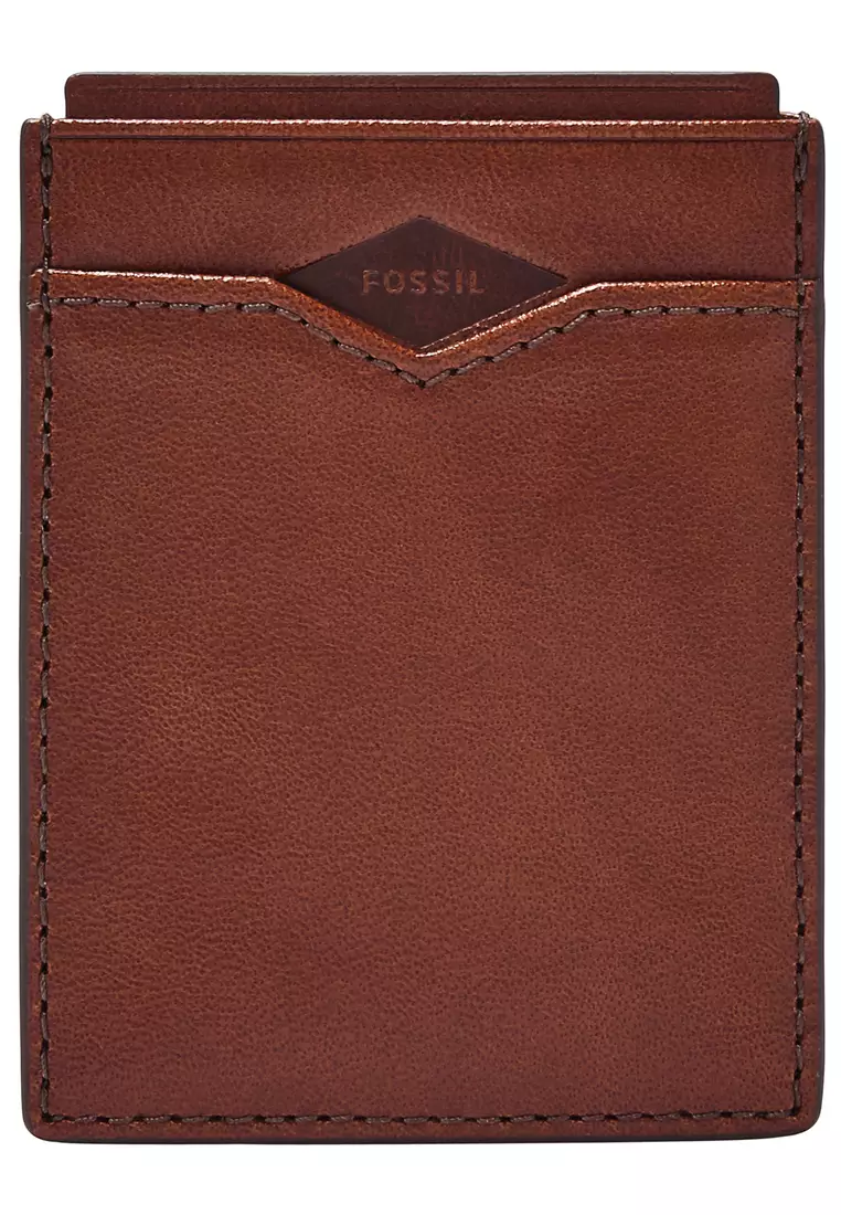 Everett Leather Card Case Wallet - ML4398001 - Fossil