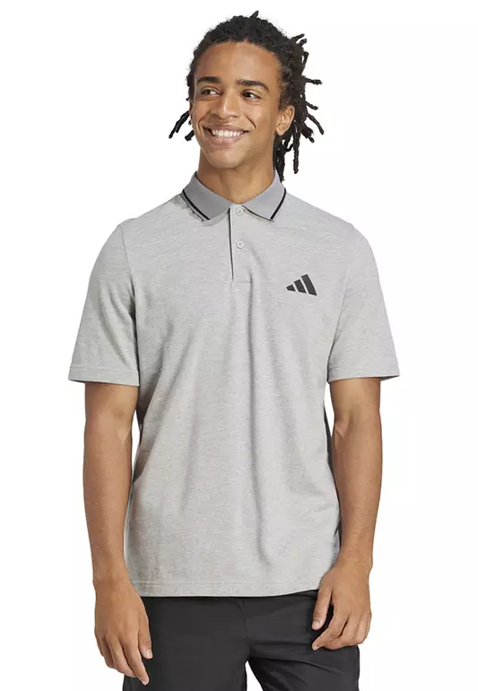 Essentials Small Logo Piqué Polo Shirt