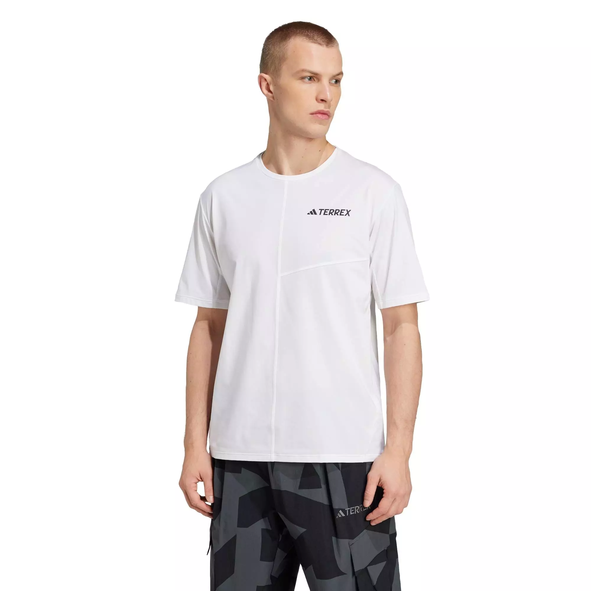 Hiking Terrex Multi Climacool Tee Men White JE0391