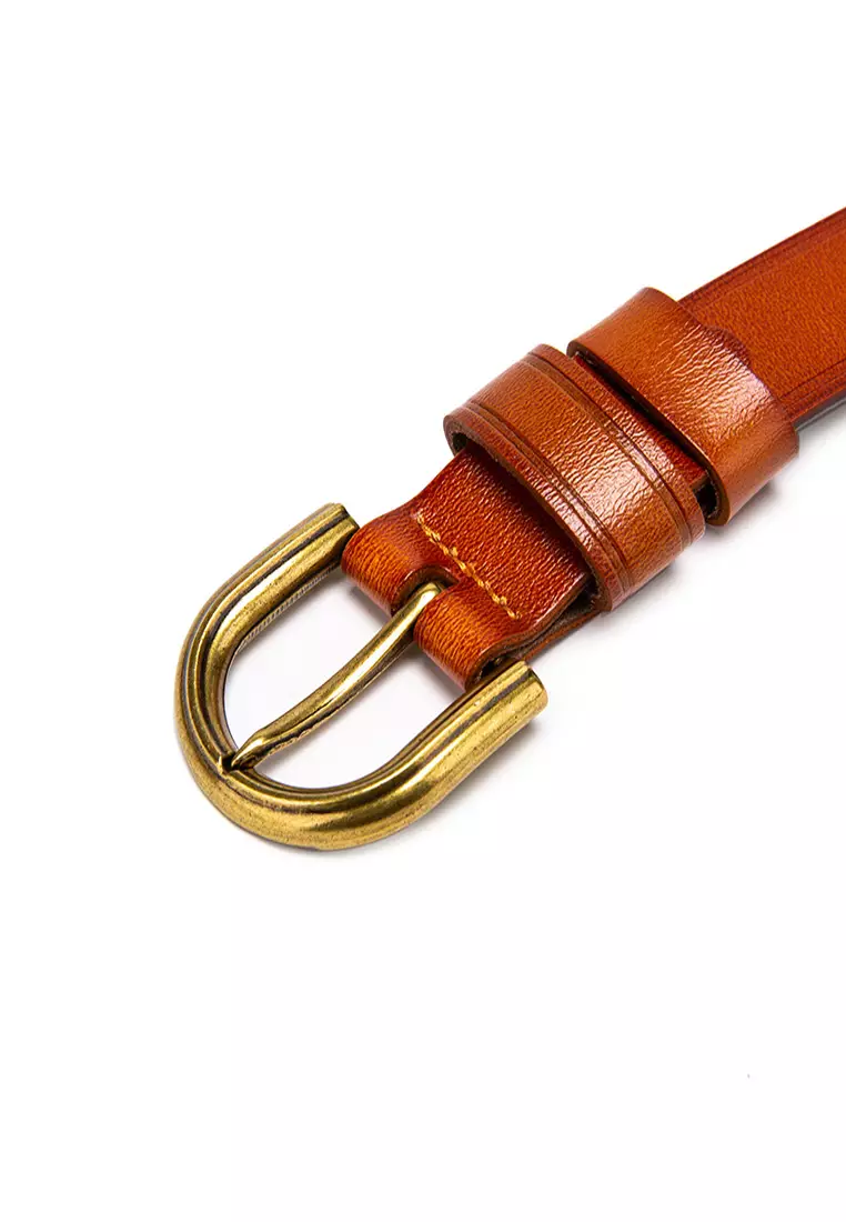 GYKACO CELISE Brown - Ikat Pinggang Wanita - Fashion Belt / Sabuk