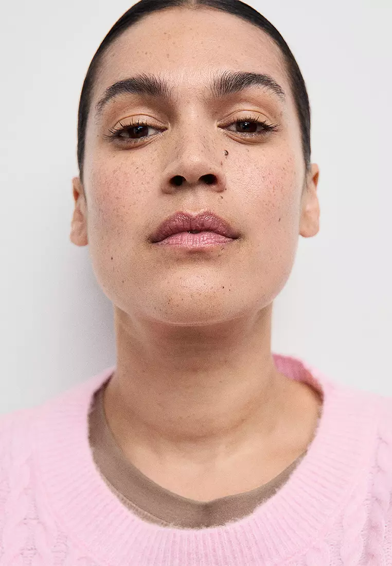 Braided Knitted Sweater