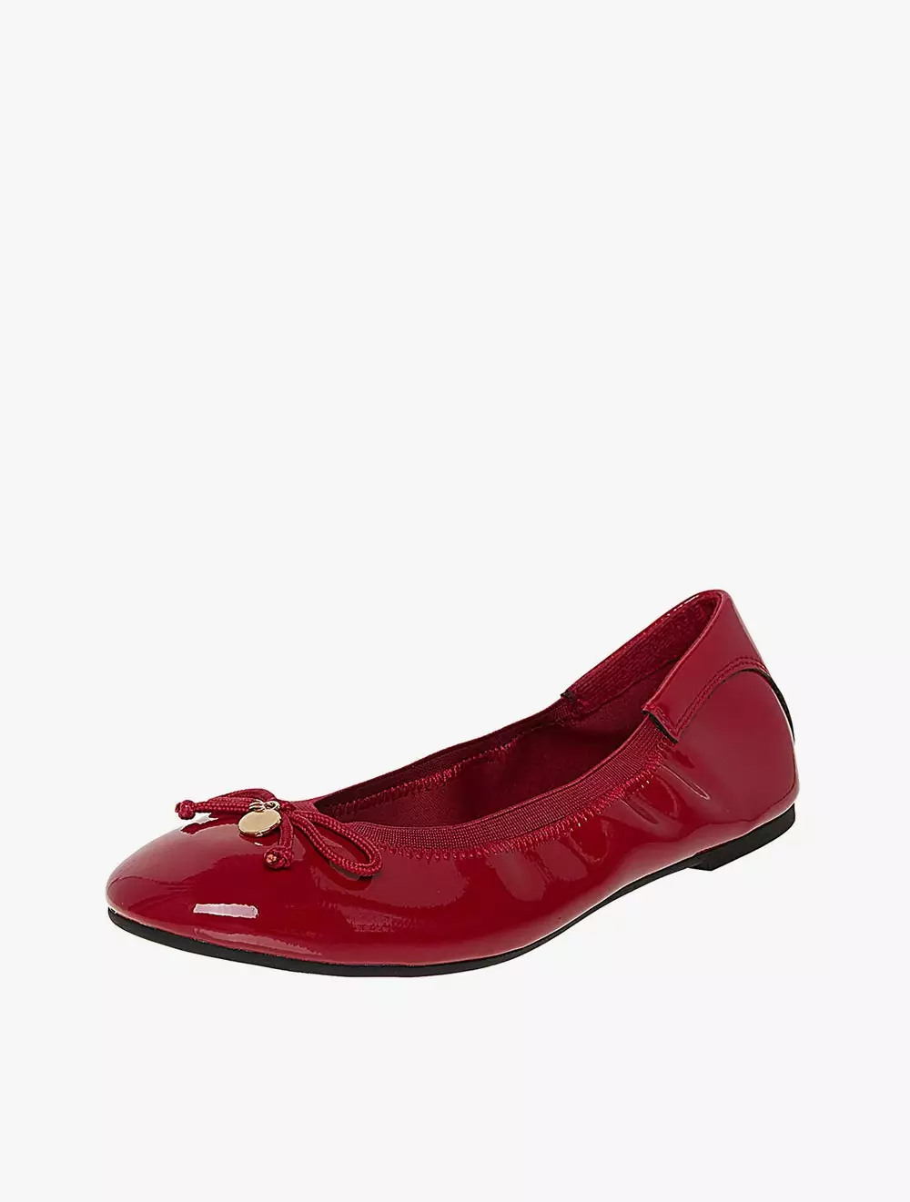 Payless Comfort Plus by Predictions Womens Caroline Scrunch Flats - Red_15