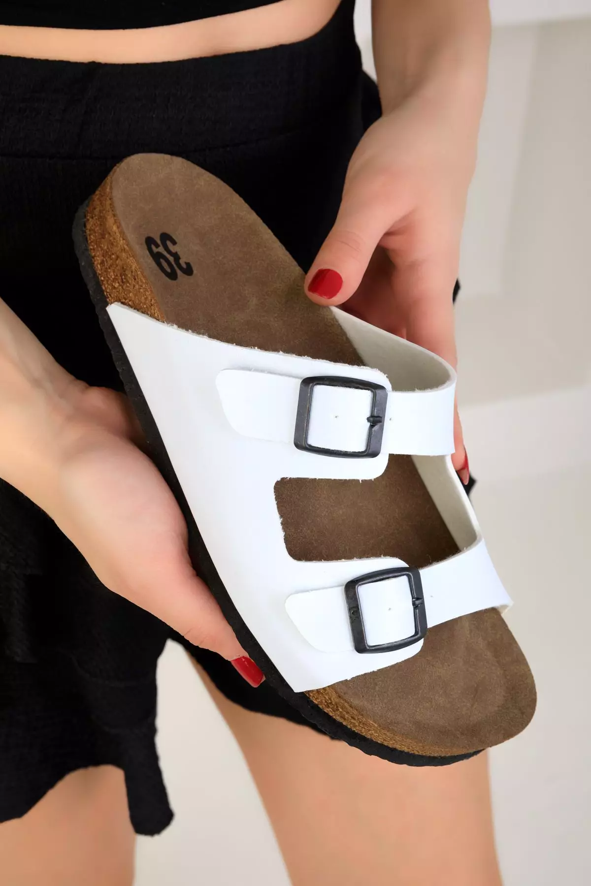 Double Buckle Sandals