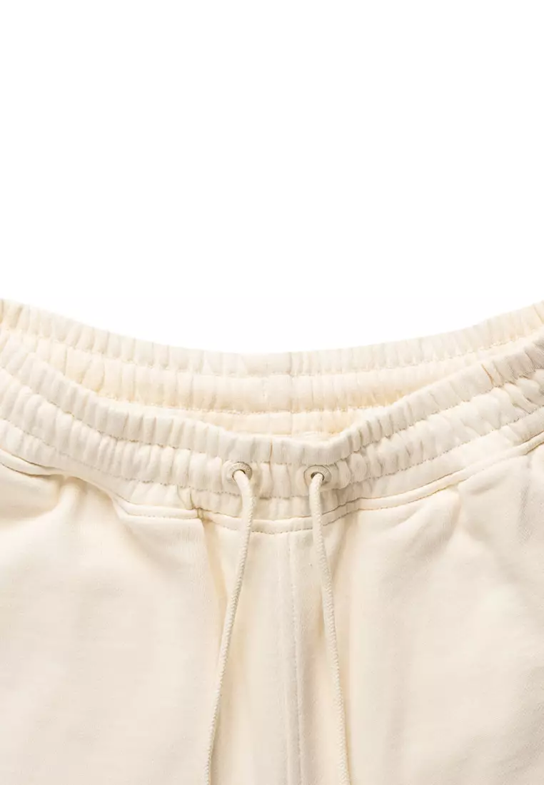 NE Los Angeles Dodgers Harvest Merch Chrome White Knit Shorts