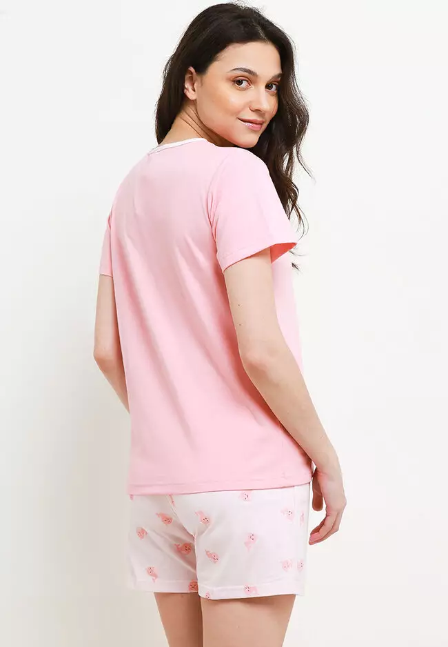 Pyjama Short Sleeve Short Pants Sleepwear