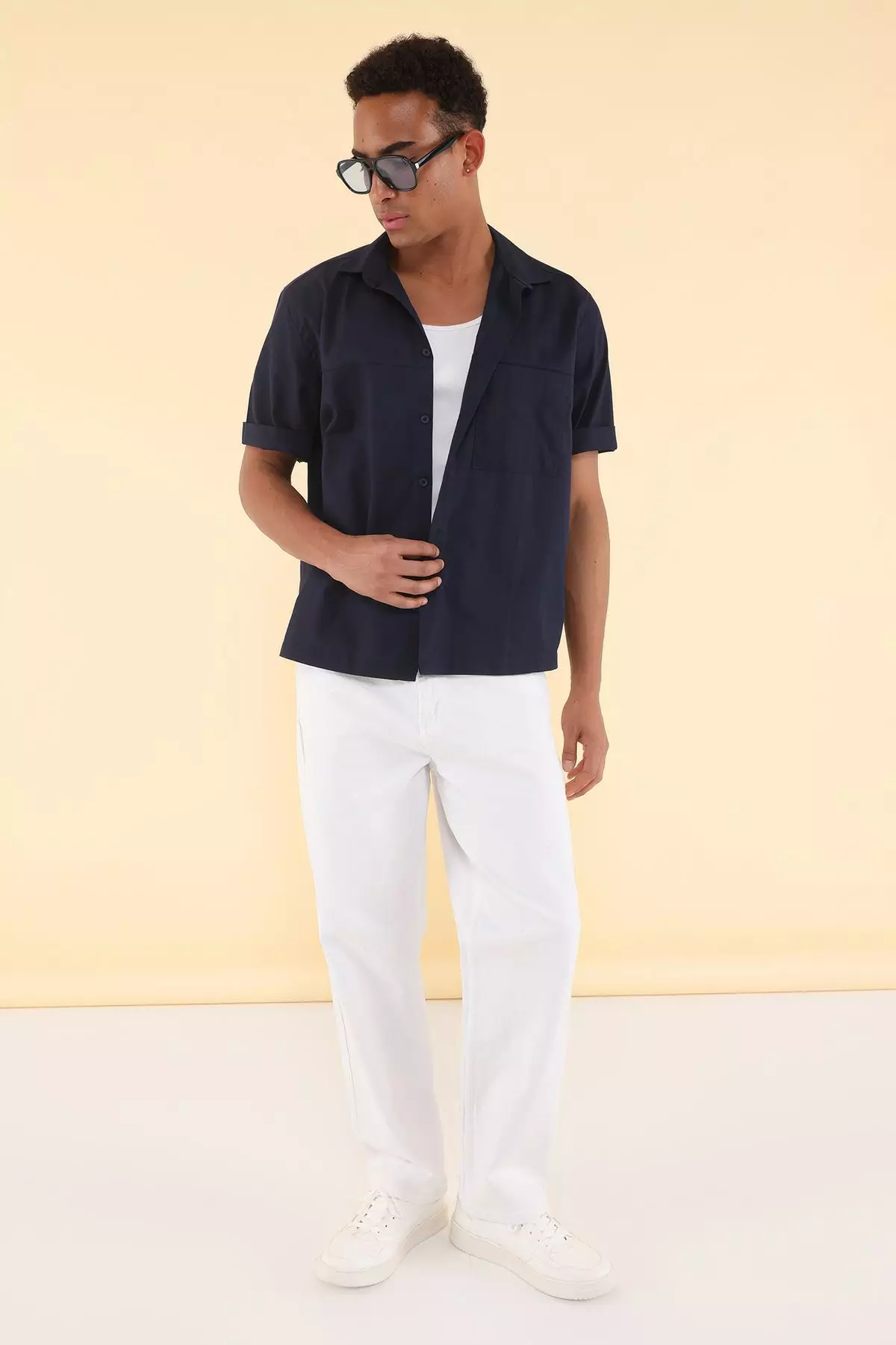 Poplin Summer Short Sleeves Shirt