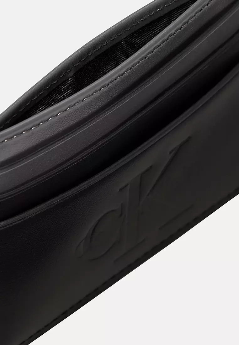 Embossed Monologo Card Case - Calvin Klein Accessories