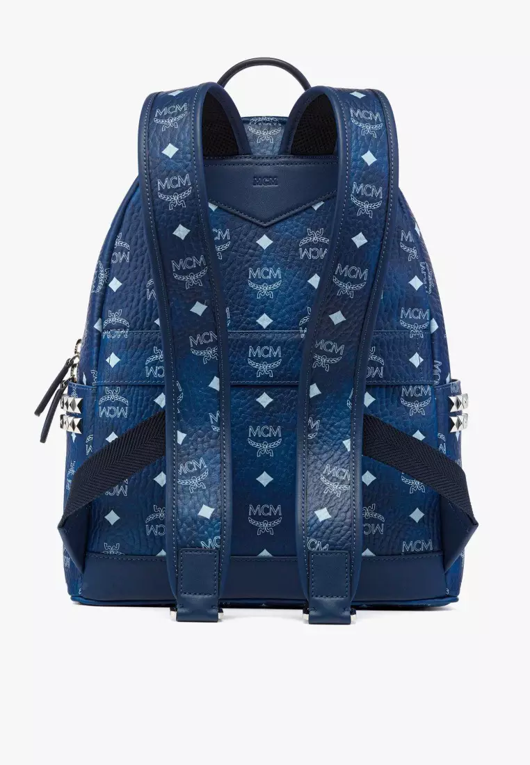 Buy MCM Stark Side Studs Backpack in Visetos 2026 Online  display picture 2