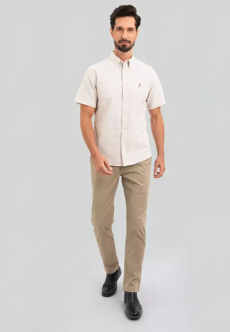 Polo Haus - Men’s Cotton Mix Signature Fit Short Sleeve MBSSVB008