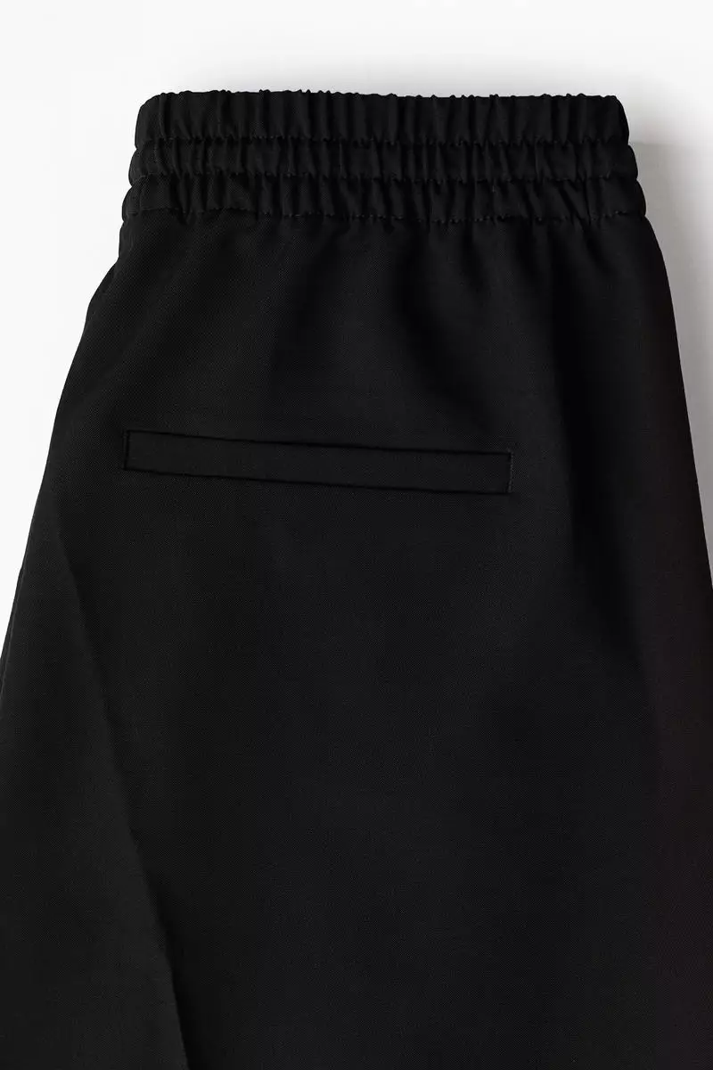 Tailored drawstring trousers