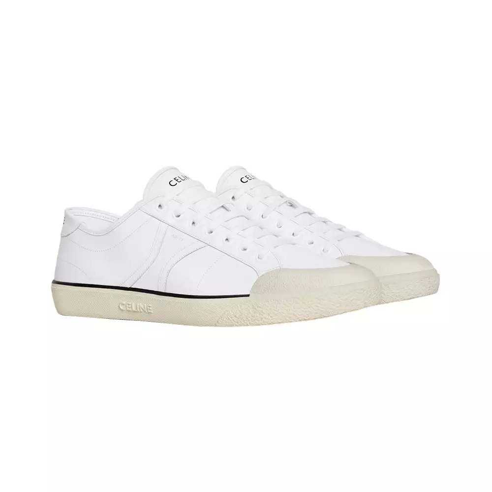 Jual Celine Celine AS-01 Low Top Alan Sneakers Calfskin Optic White ...