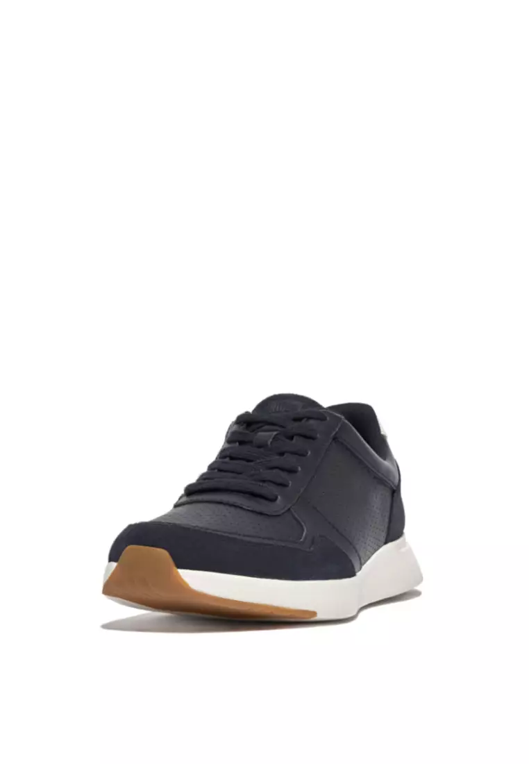 Buy Fitflop FitFlop ANATOMIFLEX Men's Leather-Mix Sneakers - Midnight  Navy/White (GF6-455) in Midnight Navy/White 2024 Online