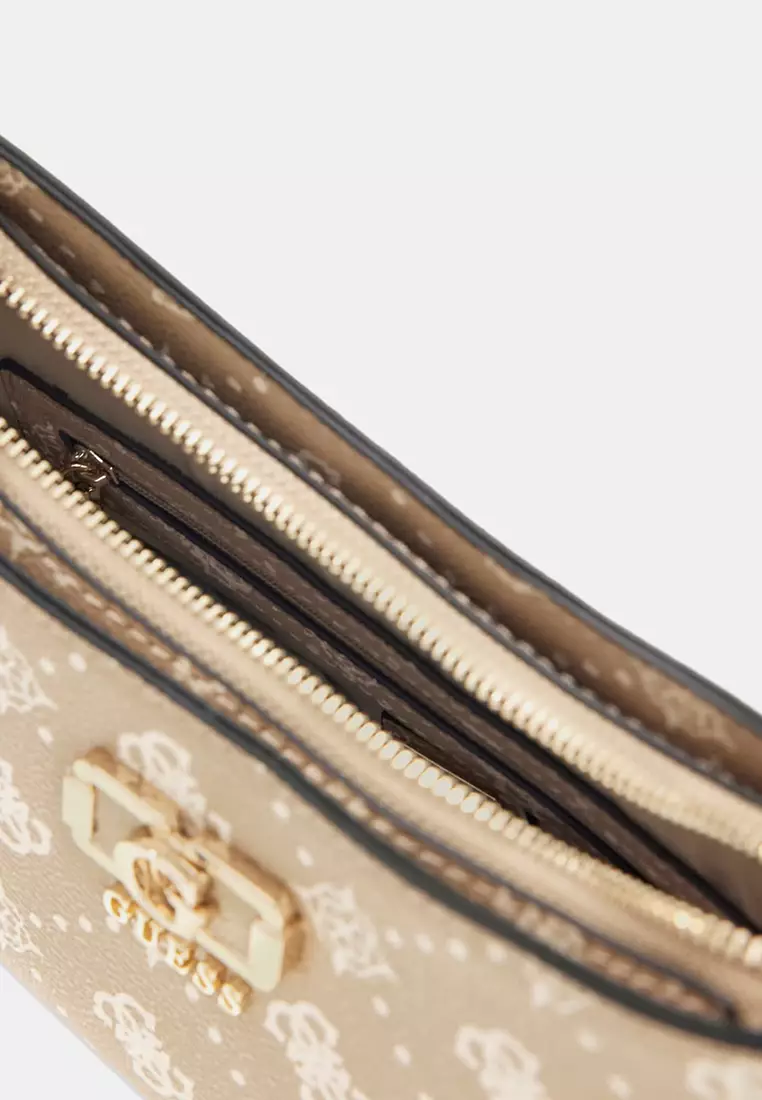 Emelie Logo Top Zip Shoulder Bag