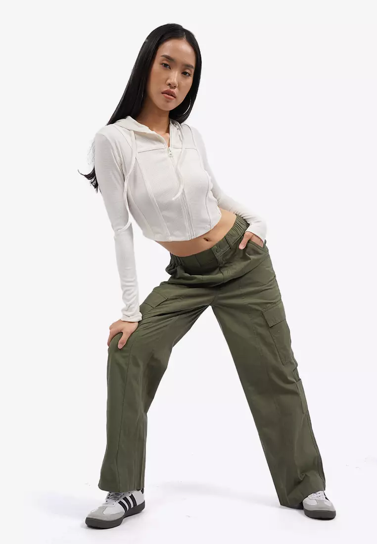 Zipped Up Hoodie Jacket