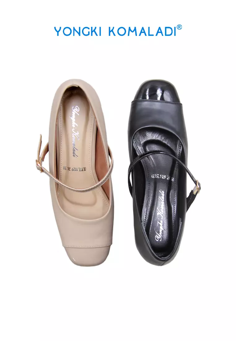 [ ORIGINAL ] YONGKI KOMALADI PANTOFEL OL-YSL1129-24 BEIGE