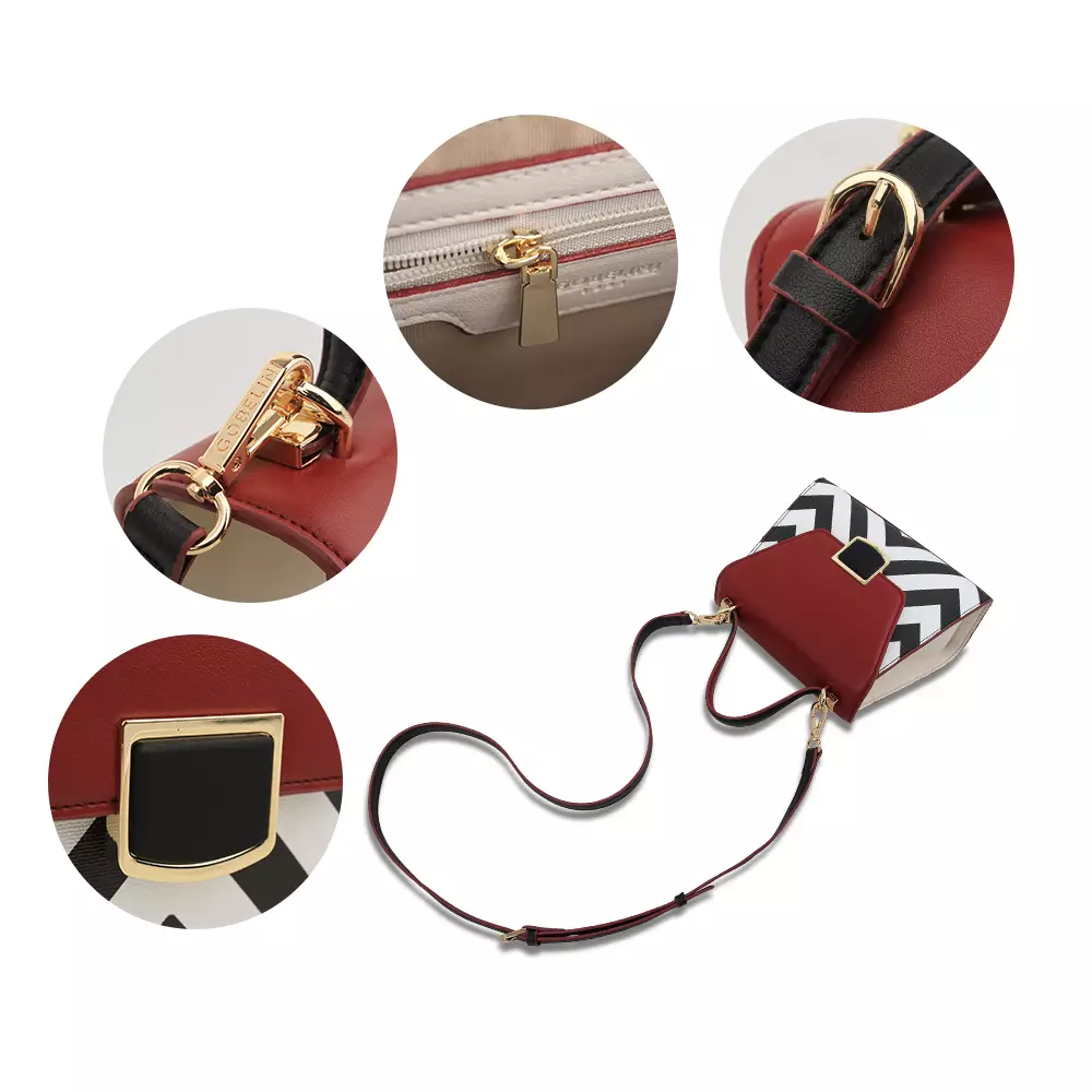 1331 Montegini Flap Th Prt Wave