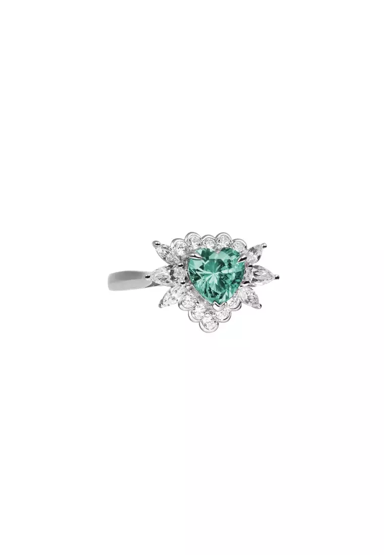 Fresco Bubbles Soapy Green Ring
