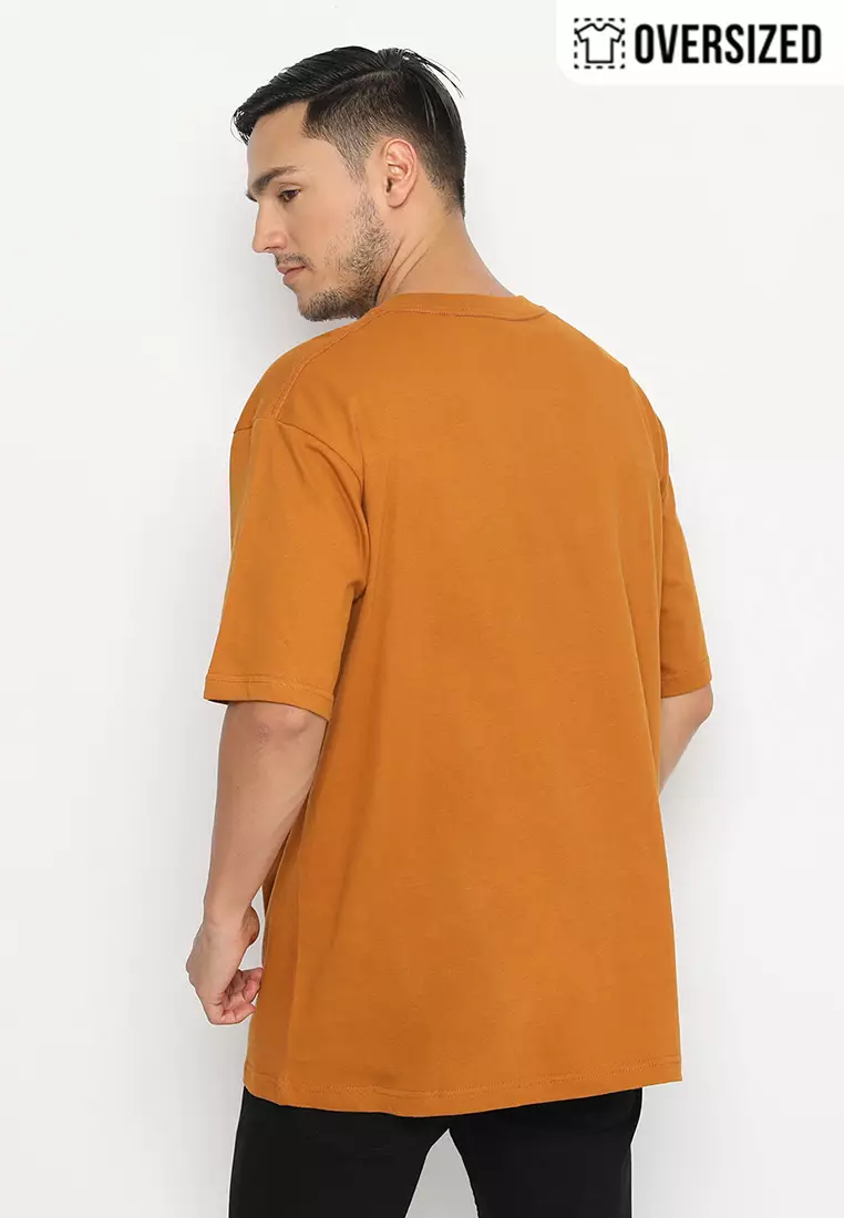 RBJ T-Shirt Cotton Oversized Pria 2079230121