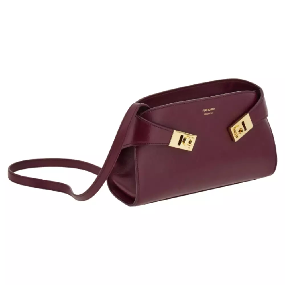 Hug Mini Crossbody Bag Plum