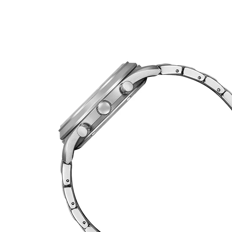 Jam Tangan Pria Citizen Eco Drive CA7028-81L Chronograph Dual Tone Dial Stainless Steel Strap