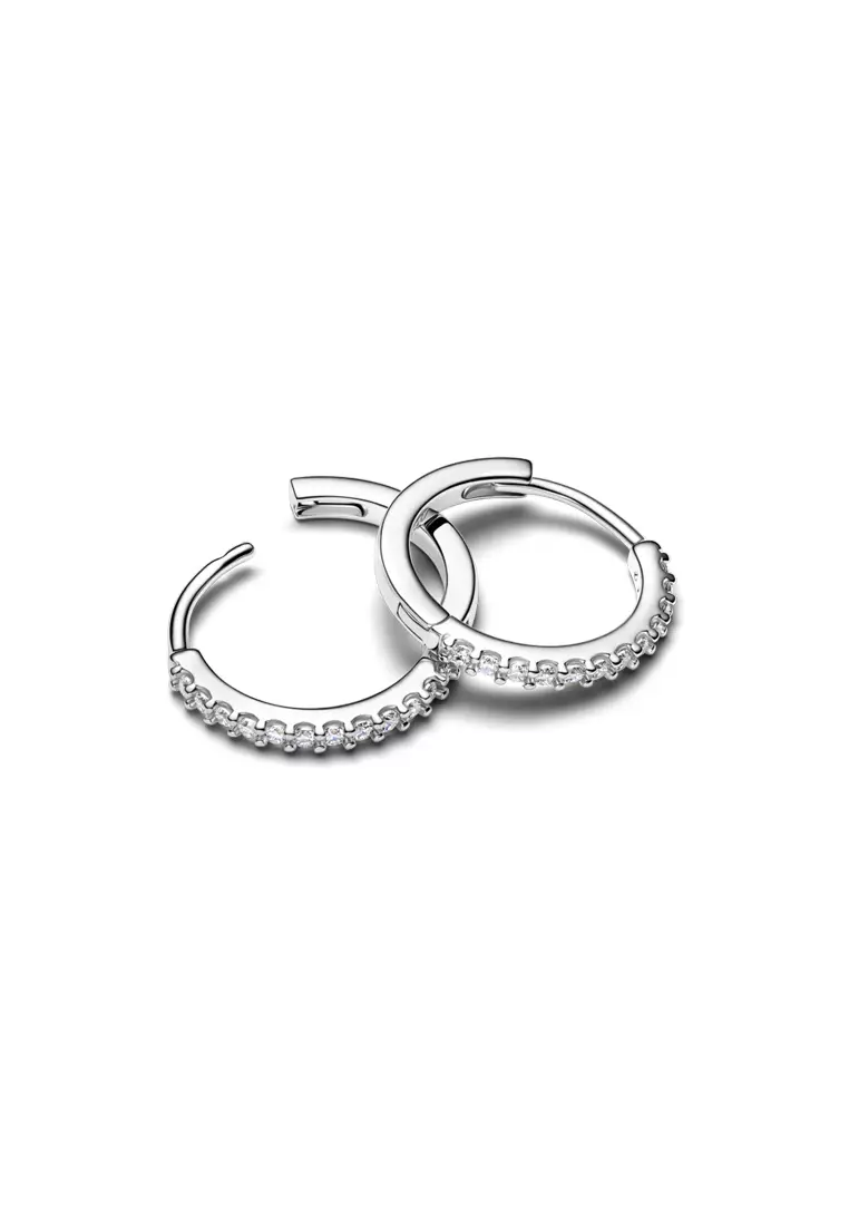 Pandora Sparkling Mini Hoop Earrings