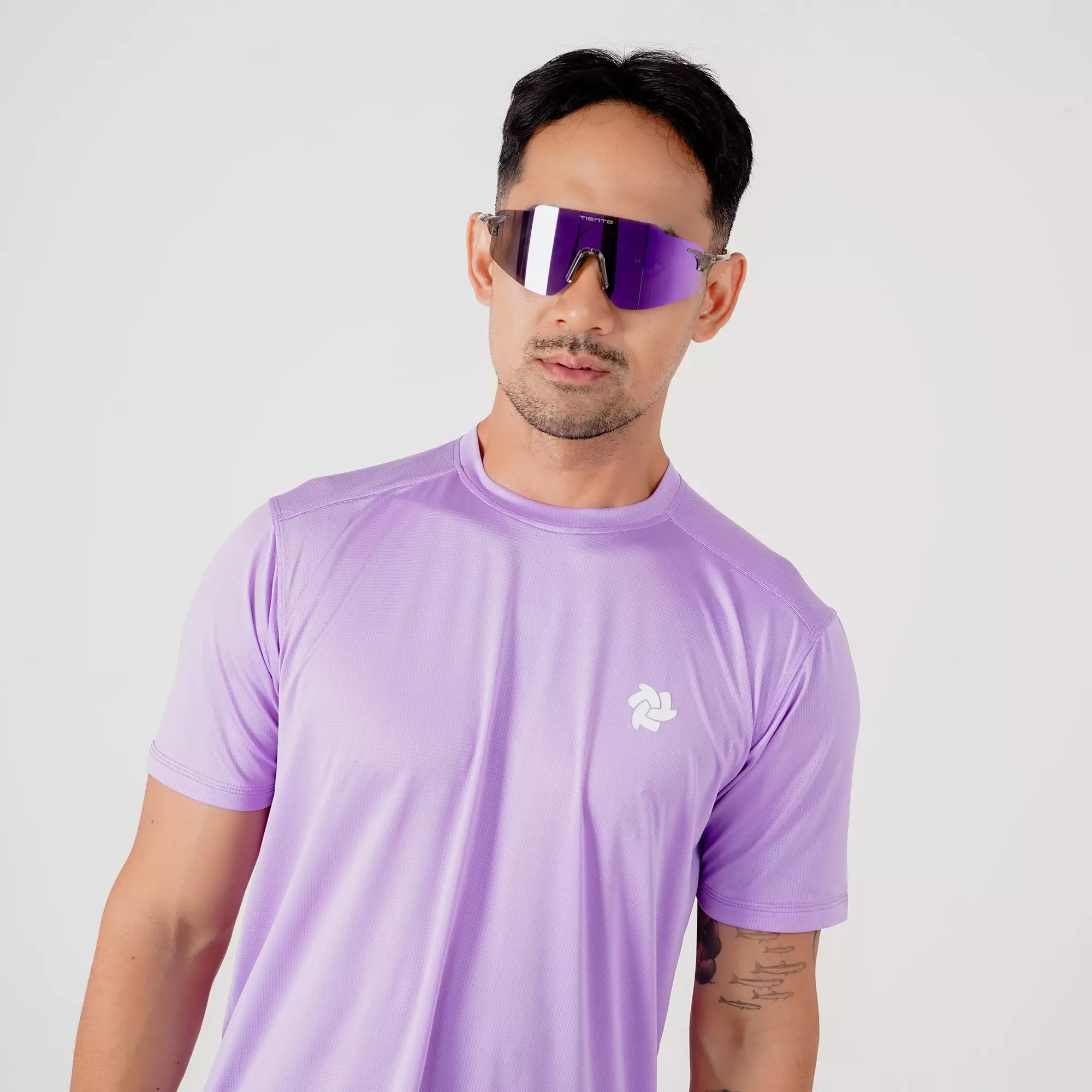 Tiento Jersey Running Men Kaos Olahraga Pria Baju Lari Quick Dry East