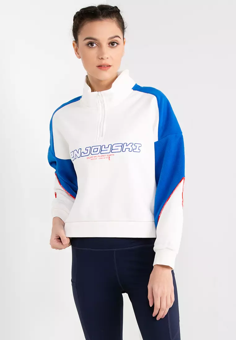 White sale sports sweater