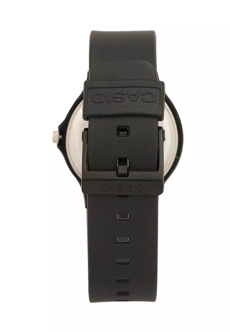 Casio Jam Tangan - Black White - Silicon - MQ-24-7B2LDF
