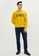 LC WAIKIKI yellow Printed Men's Sweatshirt 39745AAACC137FGS_3