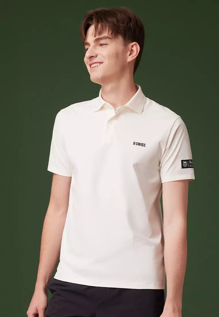 MEN'S K-SWISS LOGO POLO SHIRT